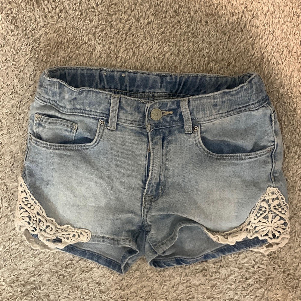 Girl Jean Shorts, size 9-10